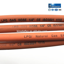 Smooth Surface Rubber Industrial Welding LPG Hose